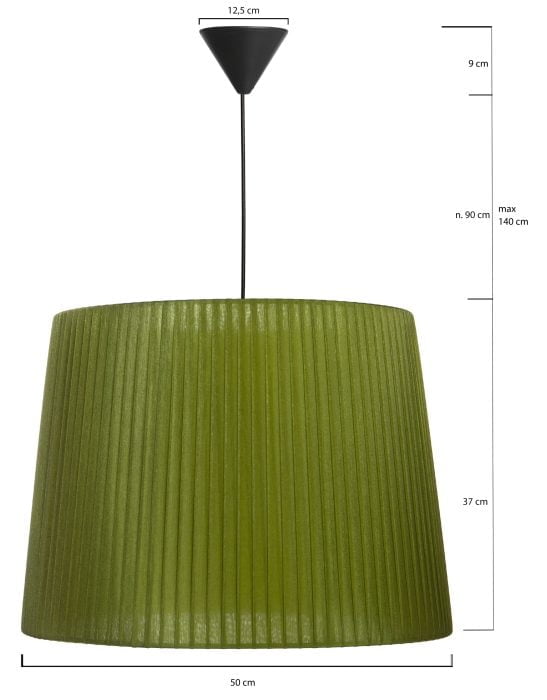 Iso kattovalaisin Cleo-50, vihreä - Image 4