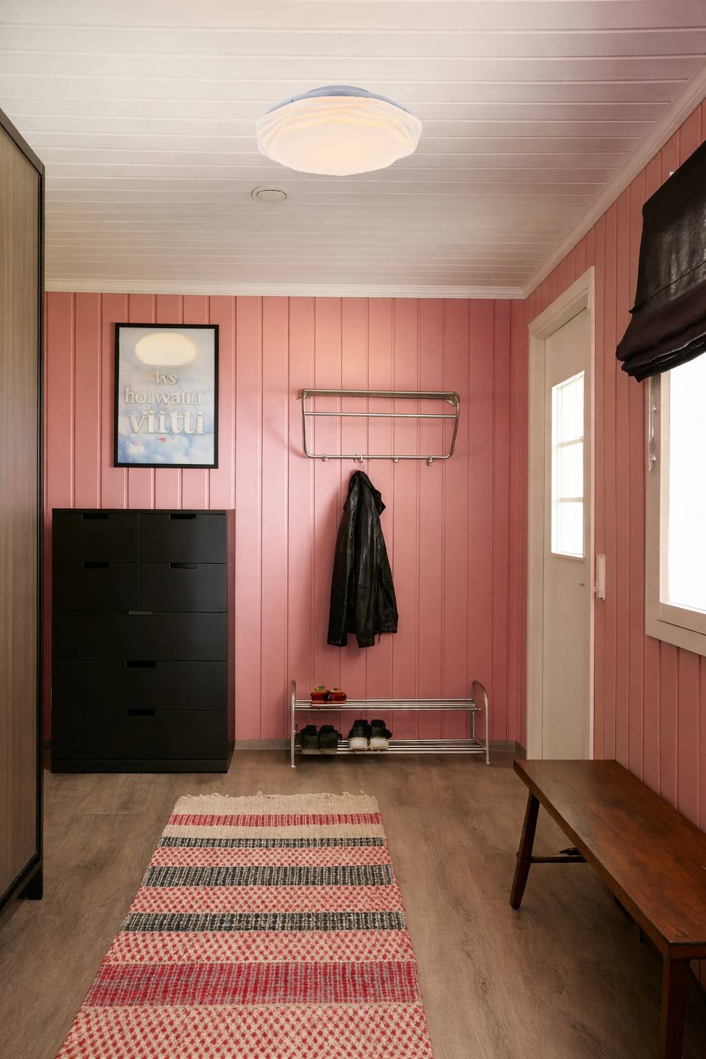 virvatuli donna led kattovalaisin 36 cm eteisessä