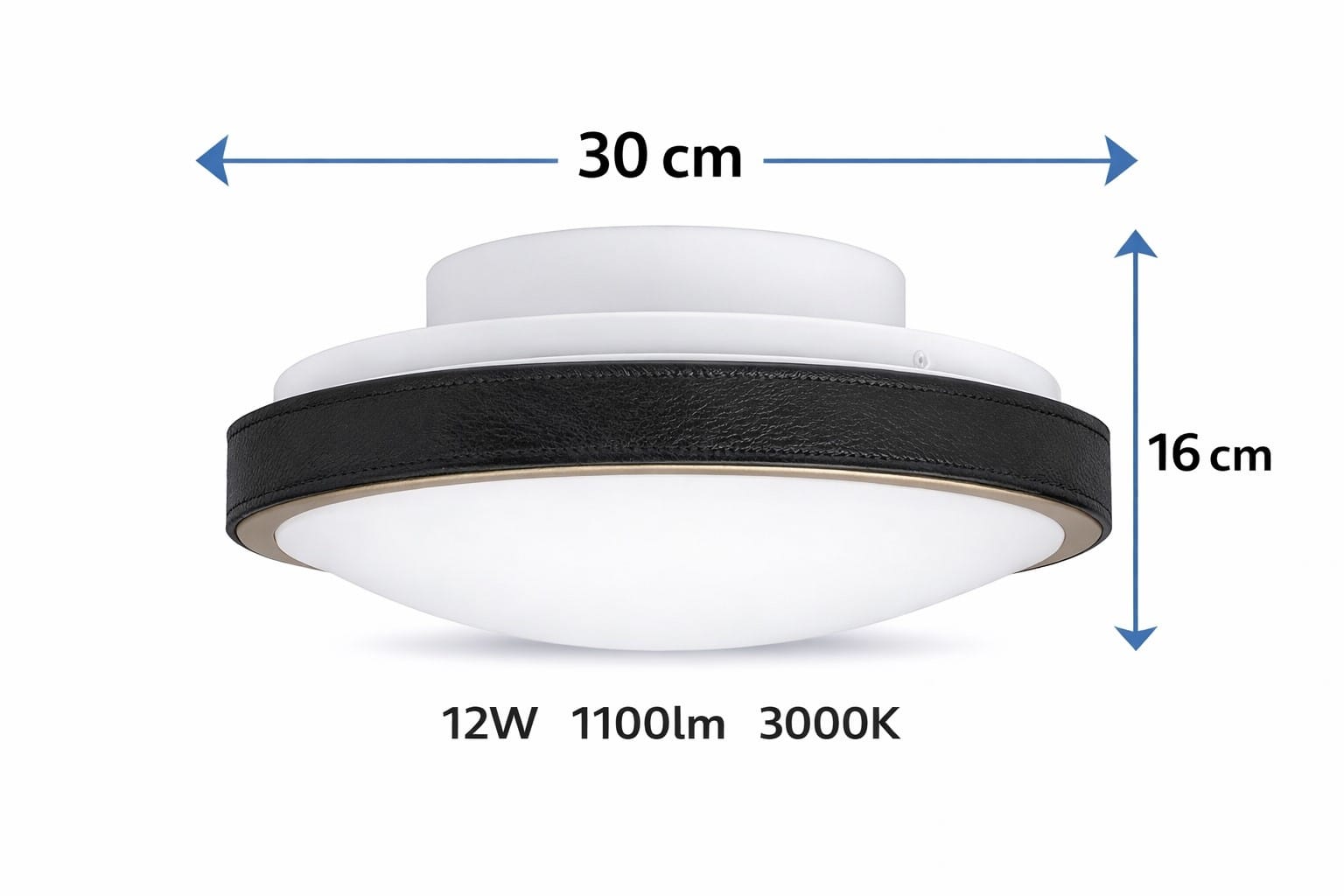 virvatuli Frida-30 led plafondi tekninenkuva