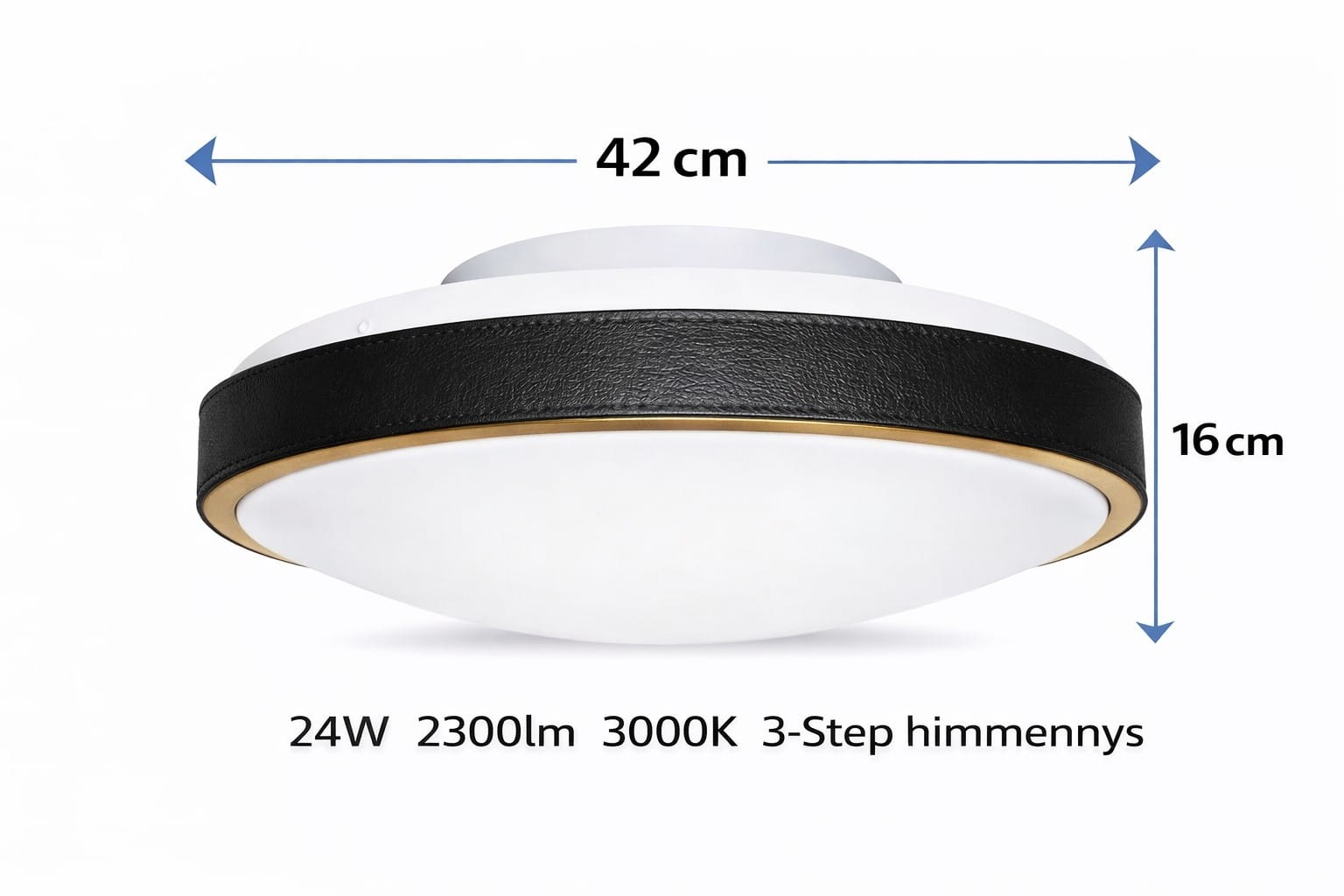 virvatuli Frida-42 led plafondi tekninen kuva